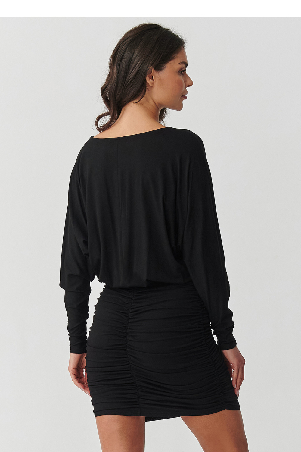 Sukienka Model M900 Black - Makadamia - obrazek 4