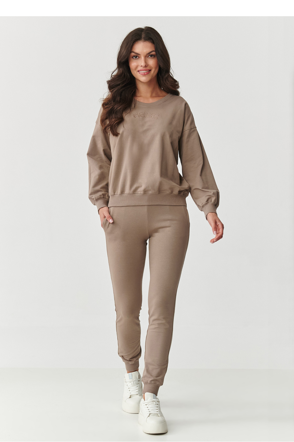 Spodnie Komplet Model M891 Mocca - Makadamia