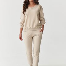 Spodnie Komplet Model M891 Light Beige – Makadamia