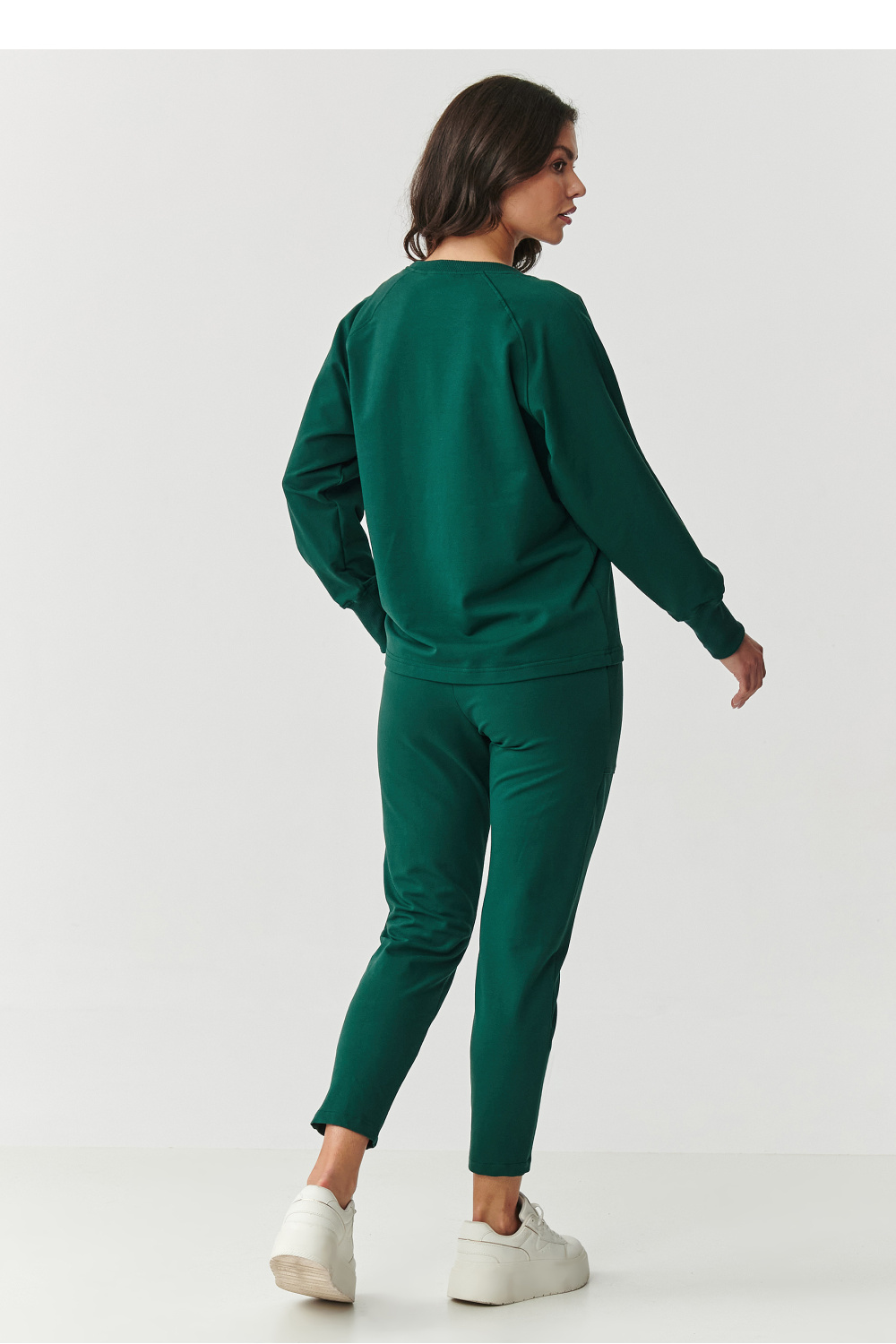 Spodnie Komplet Model M888 Bottle Green - Makadamia - obrazek 3
