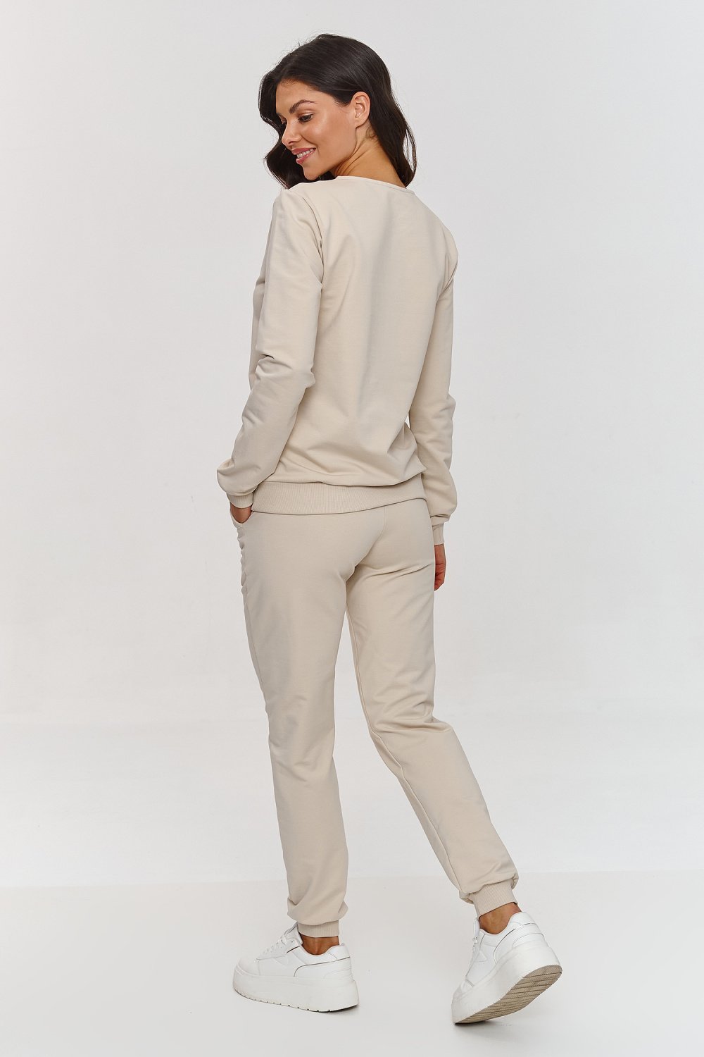 Spodnie Komplet Model M868 Light Beige - Makadamia - obrazek 3