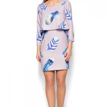 Sukienka Model K426 Wzór 53 Beige – Katrus