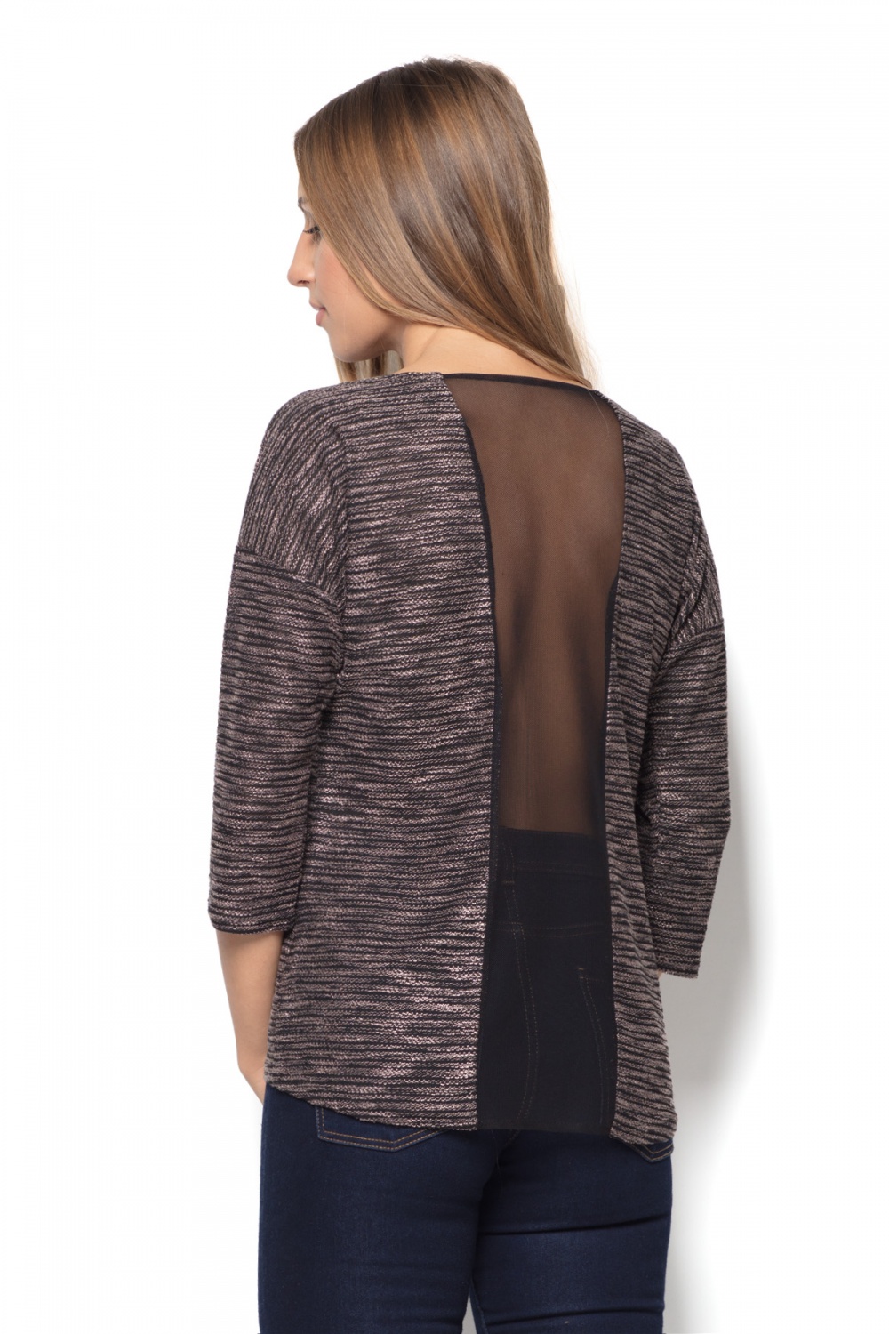 Bluzka Model K304 Beige - Katrus - obrazek 4