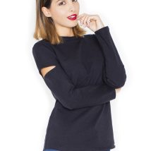 Bluzka Model K339 Black – Katrus