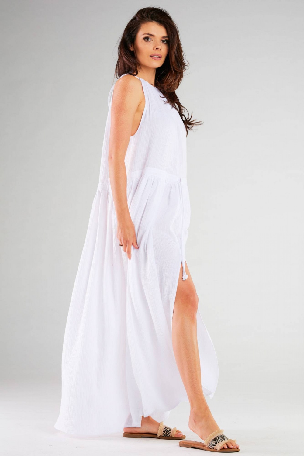 Sukienka Model M263 White - Infinite You - obrazek 3