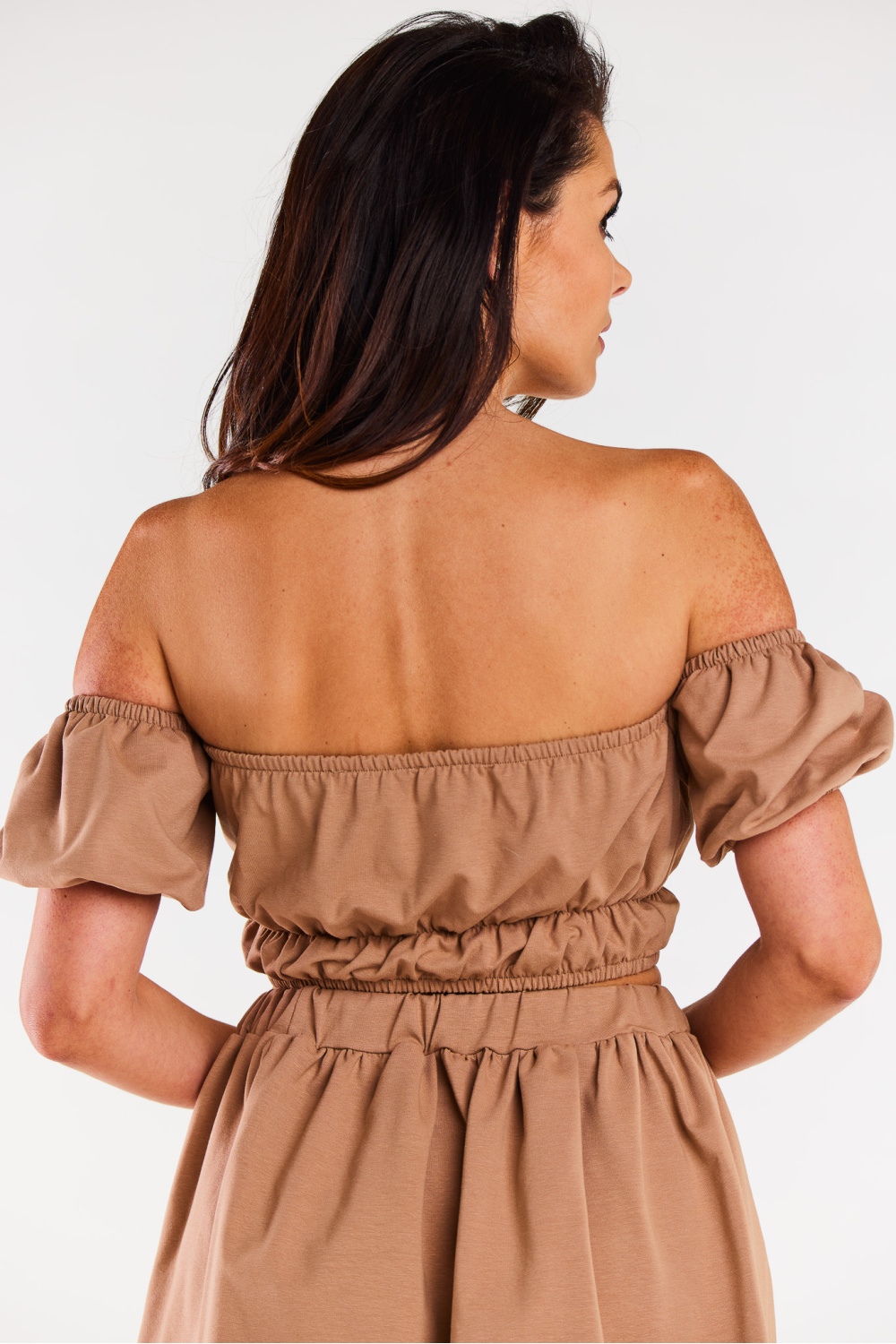 Bluzka Model M308 Beige - Infinite You - obrazek 4