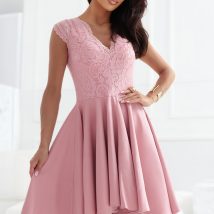 Sukienka Model Patricia 300-7 Dirty Pink – Numoco