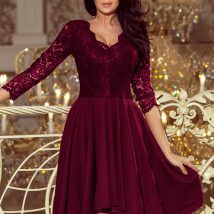 Sukienka Model Nicolle 210-13 Śliwka – Numoco