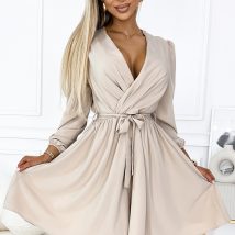 Sukienka Model Bindy 339-4 Beige – Numoco