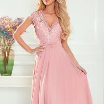 Sukienka Model Linda 381-1 Dirty Pink – Numoco