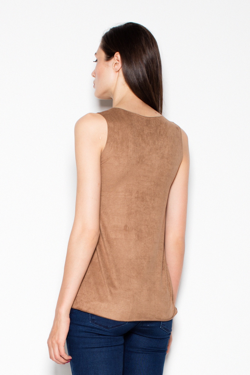 Koszulka Top Model VT001 Brown - Venaton - obrazek 4