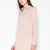 Bluzka Koszulowa Model VT054 Beige – Venaton