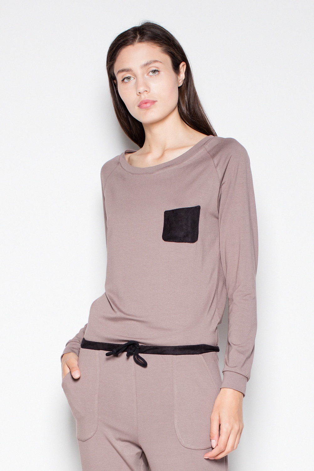 Kombinezon Damski Model VT023 Brown - Venaton - obrazek 3