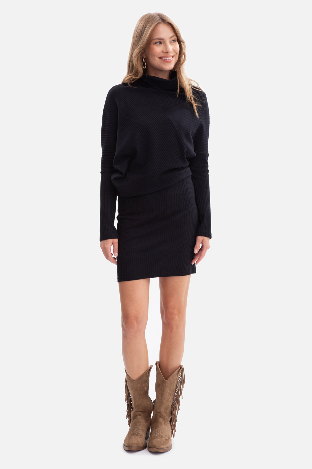 Sukienka Model B309 Black - BeWear - obrazek 3