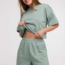 Szorty Damskie Model B295 Mint – BeWear