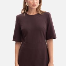 Bluzka Model B305 Gorzka Czekolada – BeWear