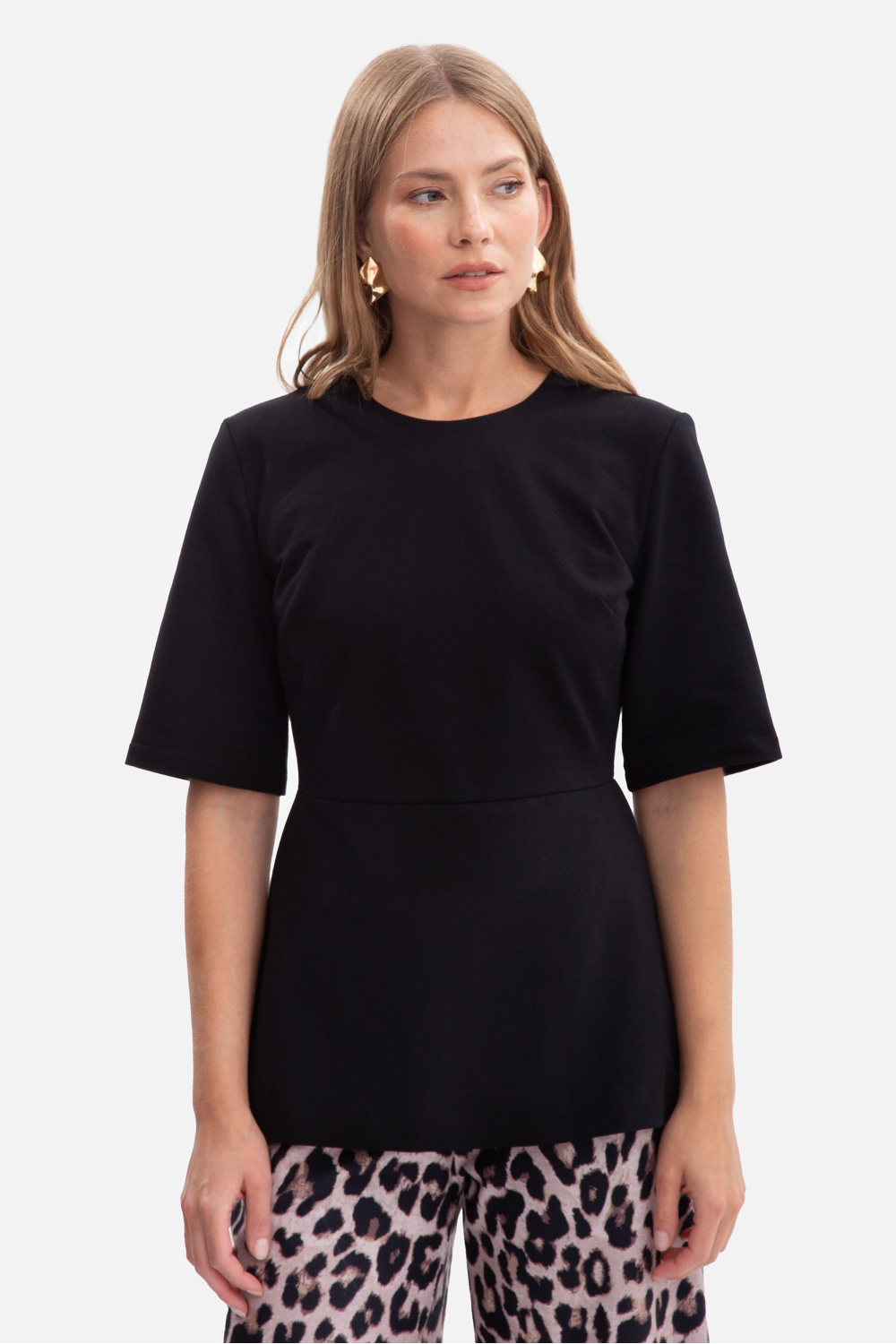 Bluzka Model B305 Black - BeWear