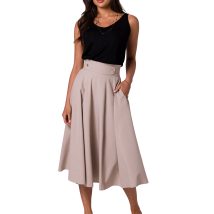 Spódnica Model B265 Beige – BeWear