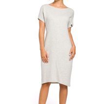 Sukienka Model B050 Popiel – BeWear