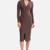 Sukienka Model B307 Brown – BeWear