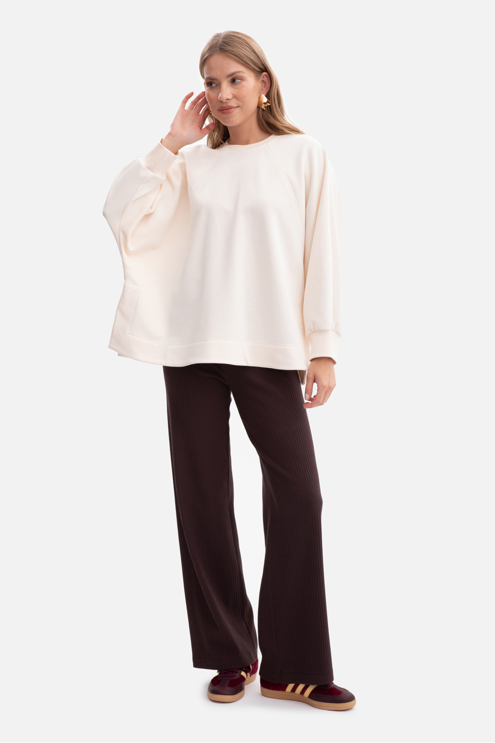 Bluza Damska Model B306 Wanilia - BeWear - obrazek 3