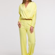 Spodnie Dresowe Model B296 Cytryna – BeWear