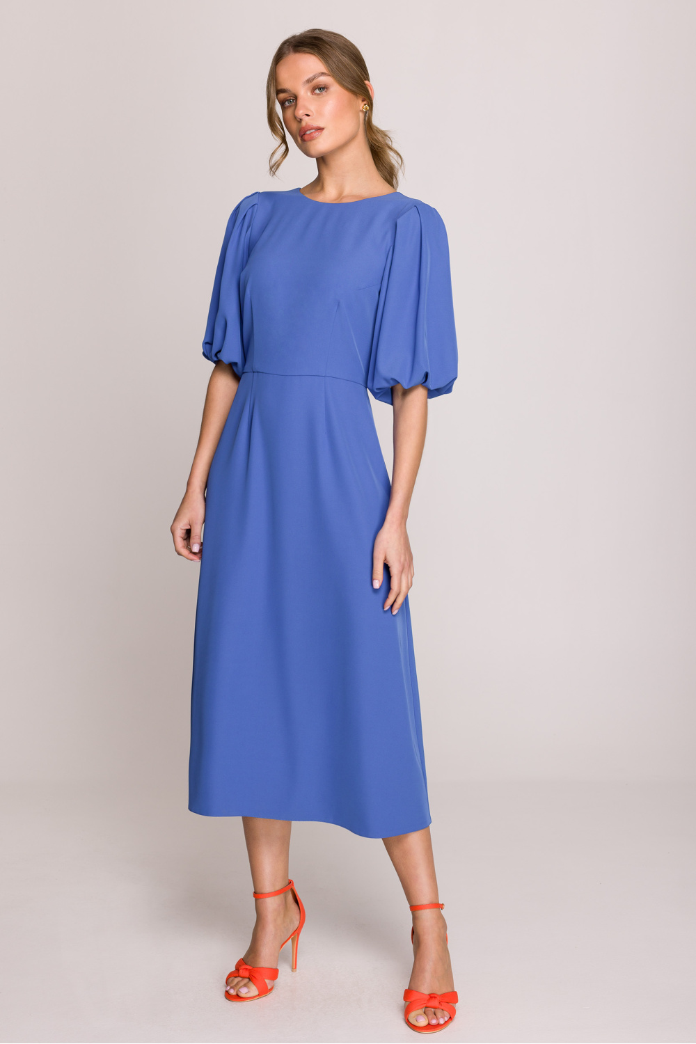 Sukienka Model S399 Blue - Stylove - obrazek 3