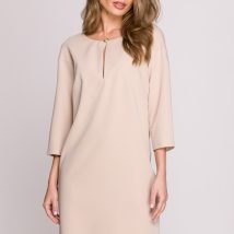 Sukienka Model S394 Beige – Stylove