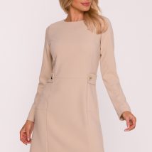 Sukienka Model S419 Beige – Stylove