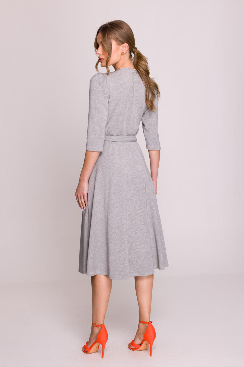 Sukienka Model S404 Grey - Stylove - obrazek 3