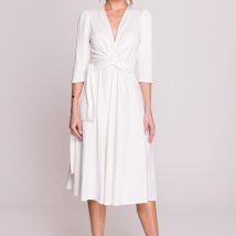 Sukienka Model S404 Ecru – Stylove