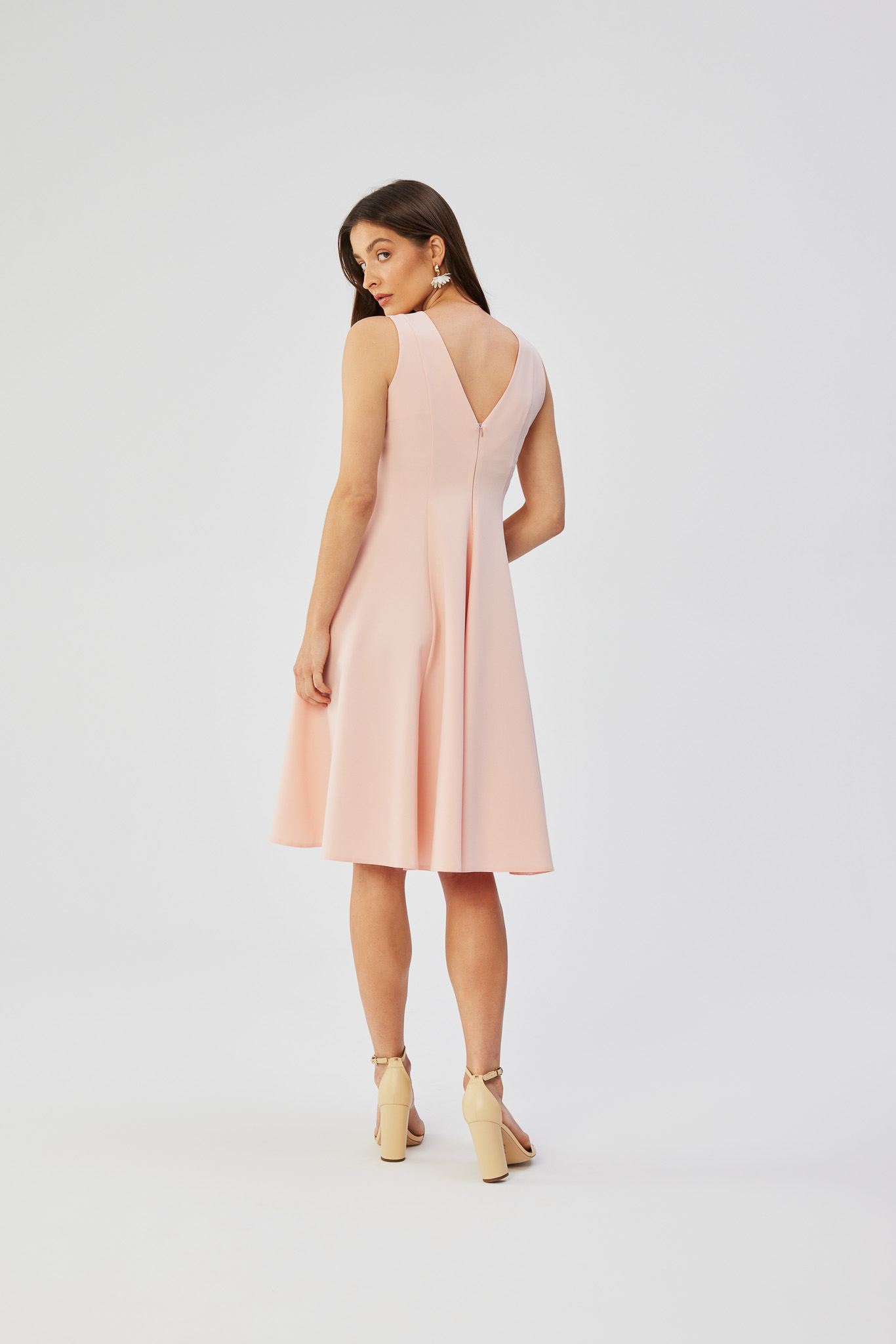 Sukienka Model S358 Powder Pink - Stylove - obrazek 4