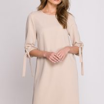 Sukienka Model S393 Beige – Stylove