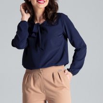 Bluzka Model L030 Navy – Lenitif