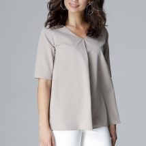 Bluzka Model L002 Beige – Lenitif