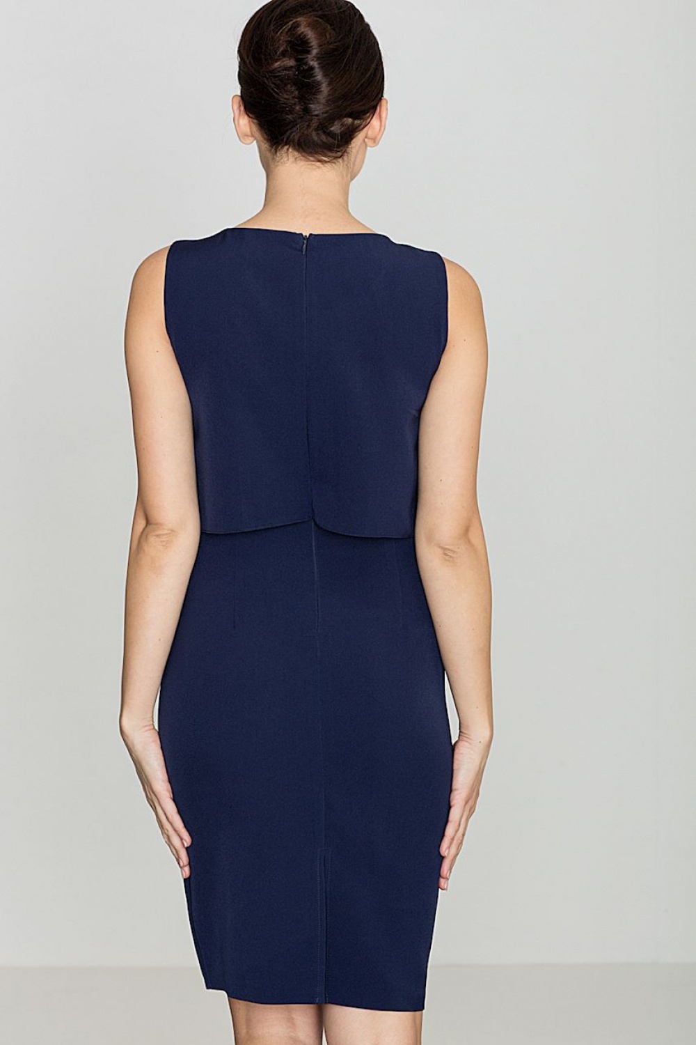 Sukienka Model K388 Navy - Lenitif - obrazek 3