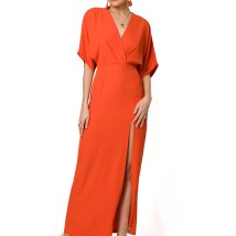 Sukienka Model K163 Coral – Makover