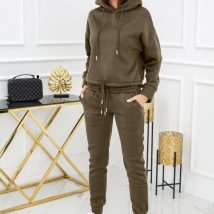 Spodnie Dres Damski Model Copacabana WJ8788 Khaki – Vittoria Ventini