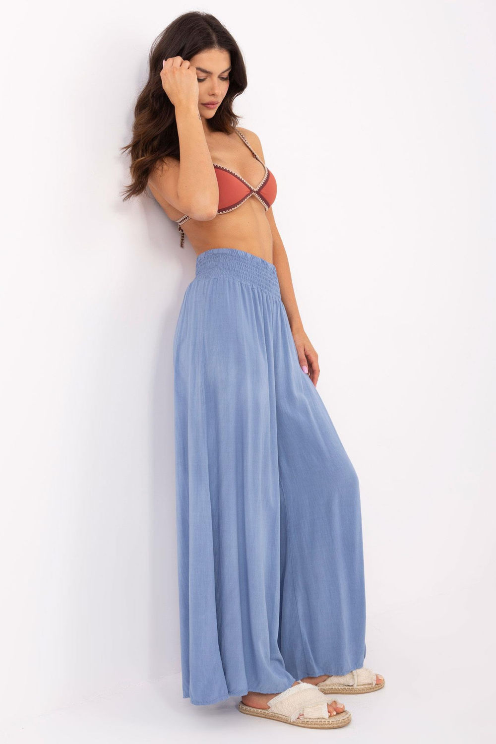 Spodnie Damskie Model TW-SP-BI-3069.94 Blue - Och Bella