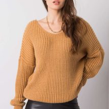 Sweter Damski Model TW-SW-BI-19710.11 Camel – Och Bella