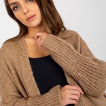 Sweter Kardigan Model TW-SW-BI-M2201.87 Dark Beige – Och Bella