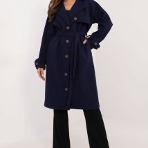 Płaszcz damski Model TW-PL-BI-2209.71P Navy – Och Bella