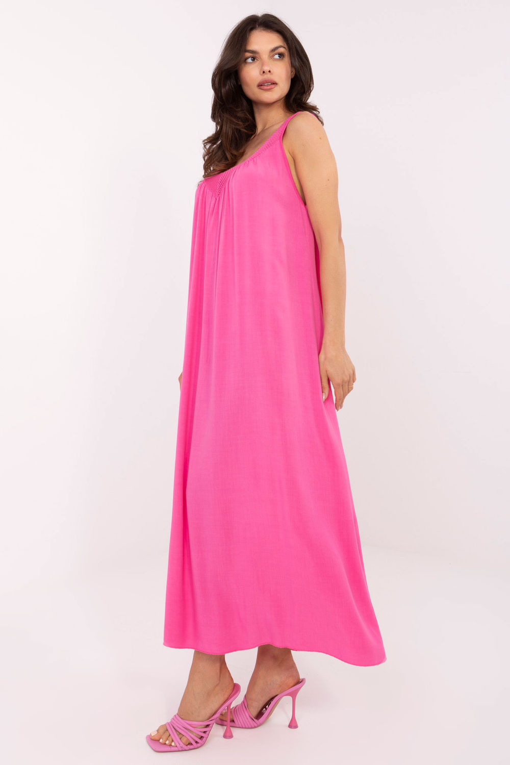 Sukienka Model TW-SK-BI-L0125.52 Pink - Och Bella - obrazek 3