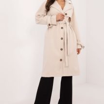 Płaszcz Damski Model TW-PL-BI-2209.71P Light Beige – Och Bella