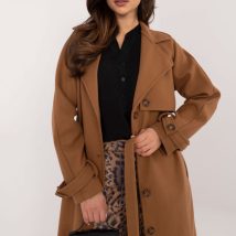 Płaszcz Damski Model TW-PL-BI-2209.71P Camel – Och Bella