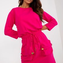 Sukienka Model TW-SK-OB-037.20 Fuksja – Och Bella