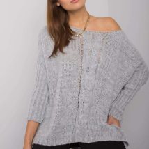 Sweter Damski Model TW-SW-BI-559.45 Grey – Och Bella