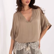 Bluzka Model TW-BZ-BI-3228.75 Beige – Och Bella