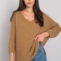 Sweter Damski Model TW-SW-BI-J1001.06 Camel – Och Bella