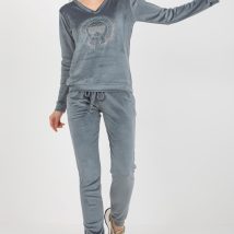 Spodnie Komplet Model RV-KMPL-8442.23P Grey/Blue – Relevance